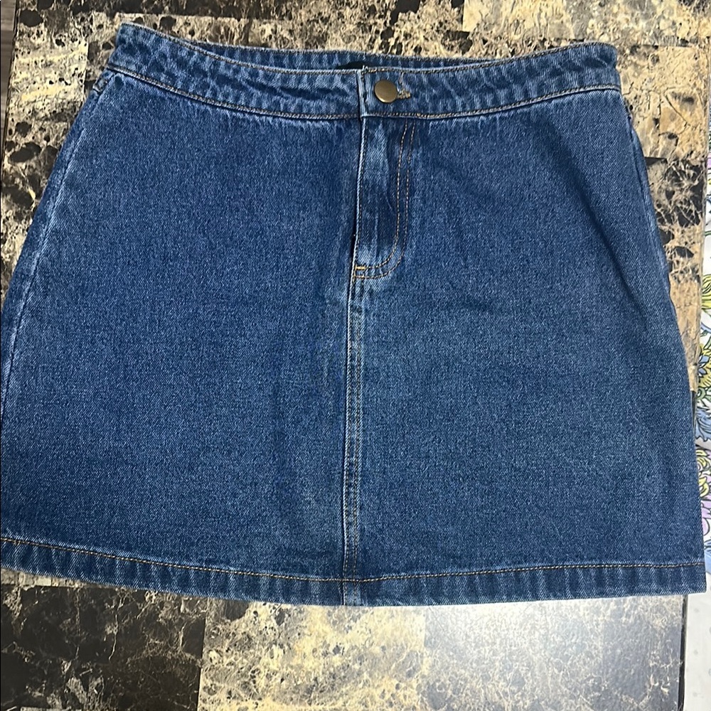 Denim Blue Women's Skirt